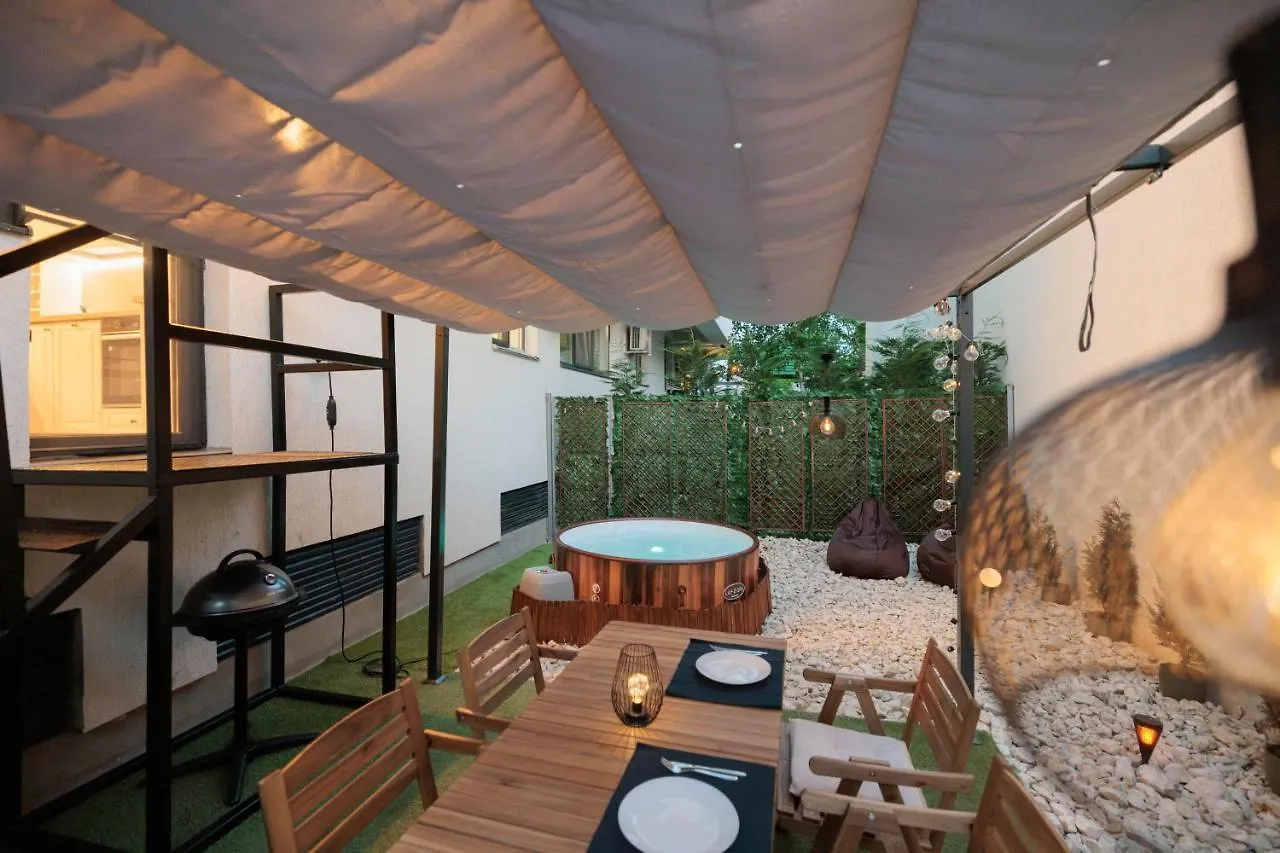Downtown Hidden Garden With Jacuzzi In Bucharest Apartment 0*,  Romania